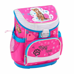 Belmil Školski ranac za devojčice Cute Kitten 405-33, Roze-plavi