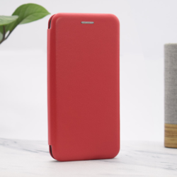 Maska na preklop Coral Book za Honor Magic 6 Pro crvena.