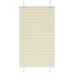 Plisirana roleta krem 80x150 cm širina tkanine 79,4 cm