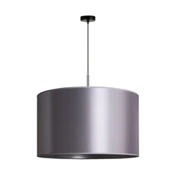 Duolla - Luster na sajli CANNES 1xE27/15W/230V prečnik 50 cm srebrna