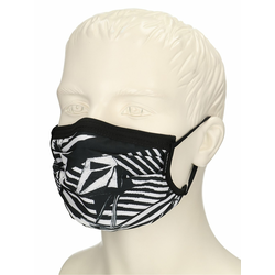 Volcom Asst Cloth Mask white black Gr. Uni