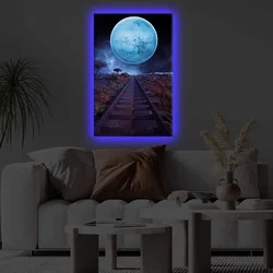 Wallity Slika sa LED osvetljenjem 4570KTLGDACT - 026, 45x70 cm