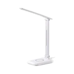 Immax 09107L - LUMI LED stona lampa, prigušiva, sa QI bežičnim punjenjem, LED/7W/230V, bela
