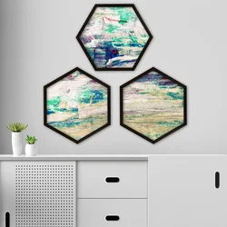 Wallity Uramljena slika 6GEN45733497, 35x35 cm, 3 dela