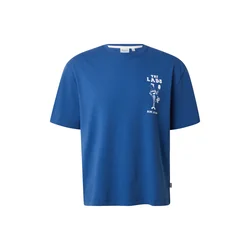 Pepe Jeans Majica CHELSEA kraljevo modra / bela