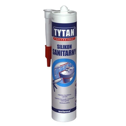 TYTAN Sanitarni silikon titan 280ml siva
