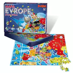 Puzzle  Mapa Evrope 2, P-0147