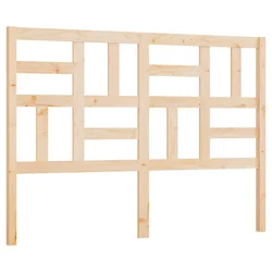 Vidaxl Posteljno vzglavje 166x4x104 cm trdna borovina