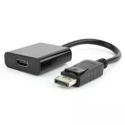 GEMBIRD DisplayPort na HDMI adapter, crni (AB-DPM-HDMIF-002)