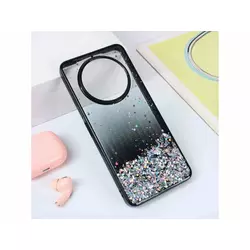 Torbica Frame Glitter za Xiaomi Redmi A3 crna