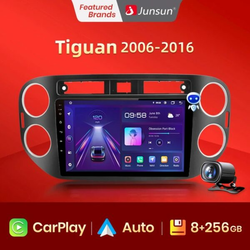V1 pro AI Voice Android Auto Radio For VW Volkswagen Tiguan 1 NF 2006 2008-2016