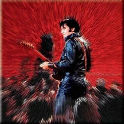 Elvis Presley Shine Magnet