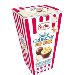 Sorini Čokoladne praline Chocolate, Salted Popcorn Cream 150g