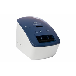 Brother QL-600B, Label Printer, DK die-cut labels/DK continuos tapes, 12-62 mm, Max 71mm/sec (44 labels/min), 300 dpi resolution, Auto Cutter, AC power card, USB cable