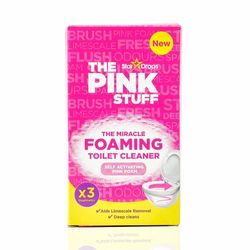 THE PINK STUFF Miracle Penasto sredstvo za čišćenje toaleta, 3x100g