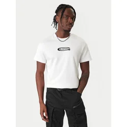 G-Star Raw Majica Old Skool D25967-C812 110 Bela Regular Fit
