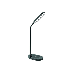 LED prigušiva dodirna lampa sa bežičnim punjenjem OCTAVIA LED/7W/230V crna