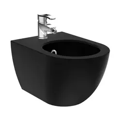 Free konzolni bide black matt