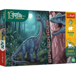 Trefl: Diplodocus - sestavljanka s 100 kosi