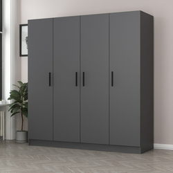 Hanah home Ormar Kale 180x190x52cm Antracit
