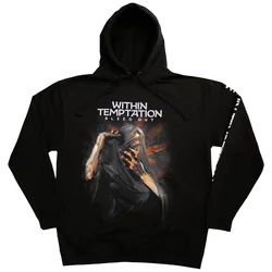 Within Temptation Bleed Out (Back & Sleeve Print) Black L Kapuco