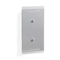 Telefunken 307704TF - LED spoljašnje zidno svetlo 2xLED/3W/230V IP44 srebrno