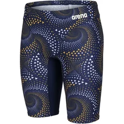 Arena fireflow swim jammer navy/yellow l - uk36