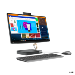 Lenovo IdeaCentre AIO 5 24ALC6 F0G2001DGE - 23 8" FHD zaslon AMD Ryzen 7 5700U 16 GB RAM-a 512 GB SSD Radeon grafika Win11