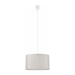 Luster na sajli MONTE 1xE27/60W/230V srebran