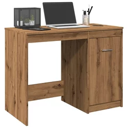 Radni stol boja hrasta artisan 100x50x76 cm konstruirano drvo