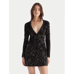 Bardot Cocktail obleka Eida 60054DB Črna Regular Fit