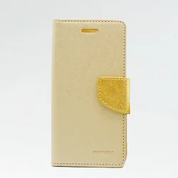 Maska na preklop Mercury za iPhone 6 zlatna