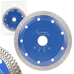 FIX Diamantno rezilo 125 mm za rezanje keramičnih ploščic in kamna