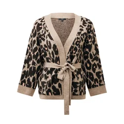 MEXX Kimono bež/temno rjava