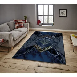 Conceptum Hypnose tepih Asr Crpt-128, pravougaoni, 100 x 180 cm, Teget