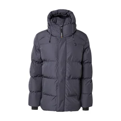 Superdry Zimska jakna temno siva