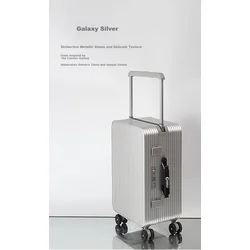 World Geography Kofer, 61 cm, Srebrne boje