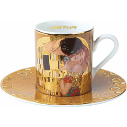 Goebel skodelica Gustav Klimt Design - Poljub