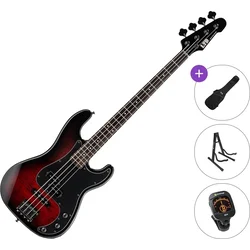 ESP LTD SURVEYOR-204DX Standard SET Red Burst Električna bas kitara