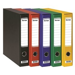 Fornax registrator v škatli Fornax A4, 60 mm, črn