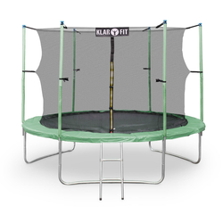 KLARFIT trampolin Rocketgirl XXXL (400cm), zelen