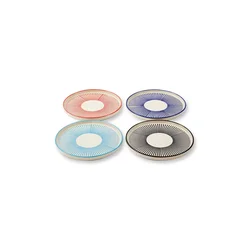 Komplet desertnih krožnikov Pols Potten Handpainted 20 cm 4-pack