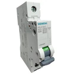 Siemens odklopnik C20A, 1P, varovalka 10KA 0187