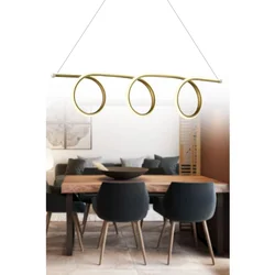 Opviq luster 20538, LED 15 W, beli