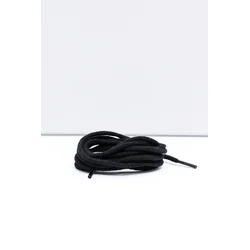 Corbby Black Thin Round Laces