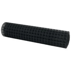 Euro ograda Siva 1 x 25 m Željezo prekriveno PVC-om