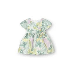Mayoral Poletna obleka 1909 Zelena Regular Fit