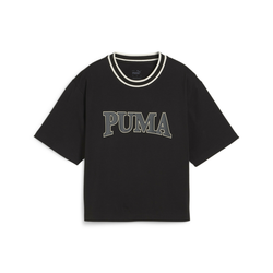 Puma SQUAD GRAPHIC TEE, ženska majica, crna 677903