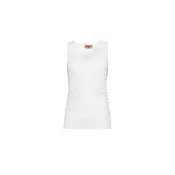 Missoni Ženska majica bez rukava DS22SK0EBK011L-14300, Bela