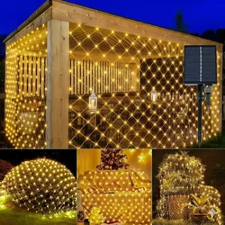 Solarna žuta LED mreža 1.5x1.5m